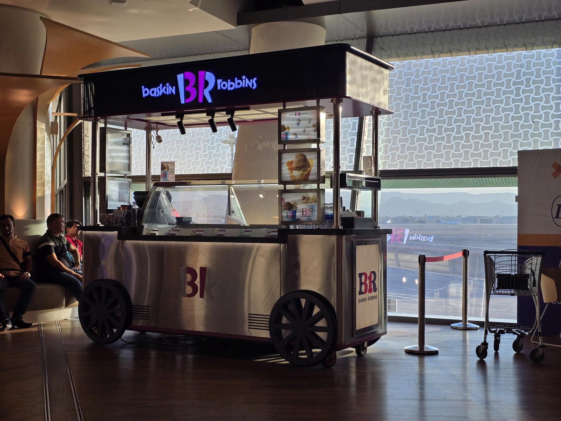 Тележка мороженого Baskin Robbins