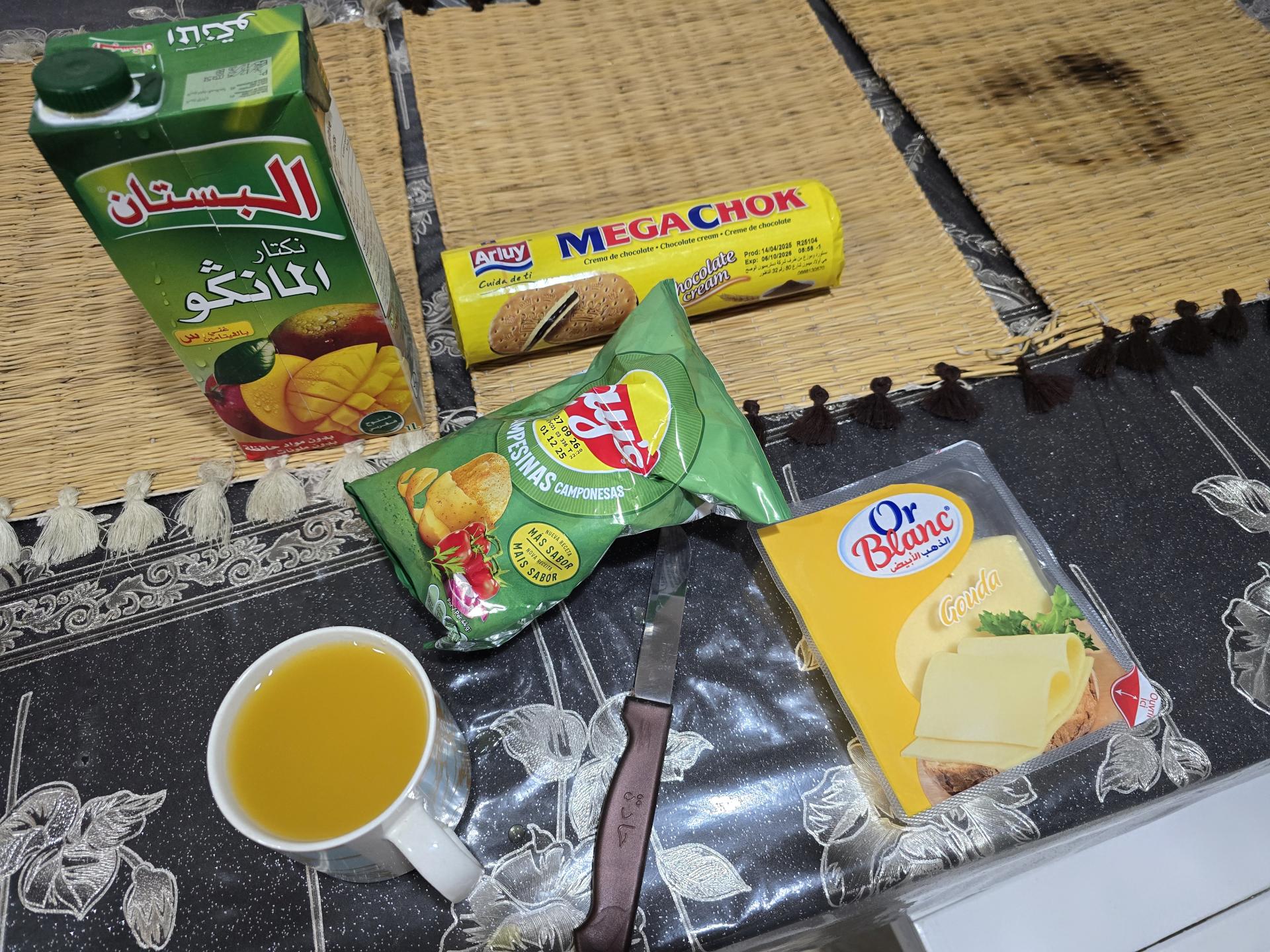 продукты к чаю в Марокко